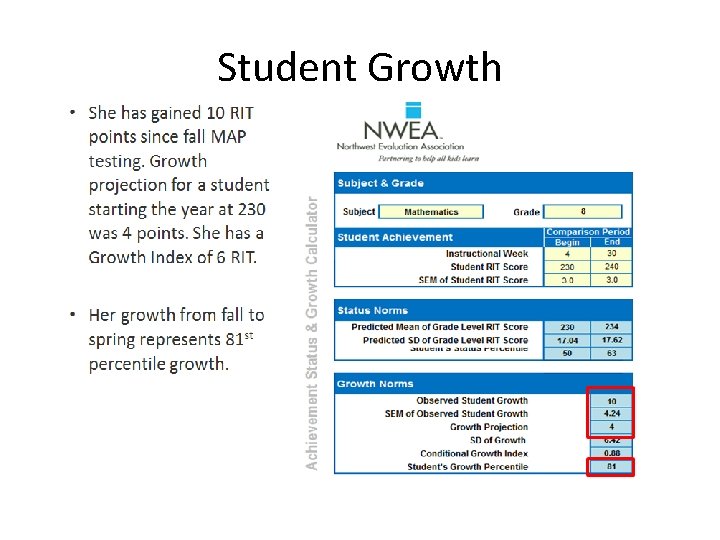 Student Growth 