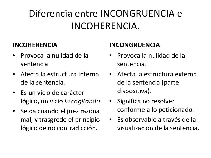 Lgica y Estructura de la Sentencia Principios lgicos