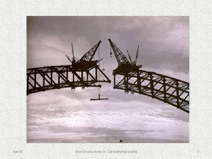 Nov-20 Steel Structures by Dr. Zahid Ahmad Siddiqi 2 