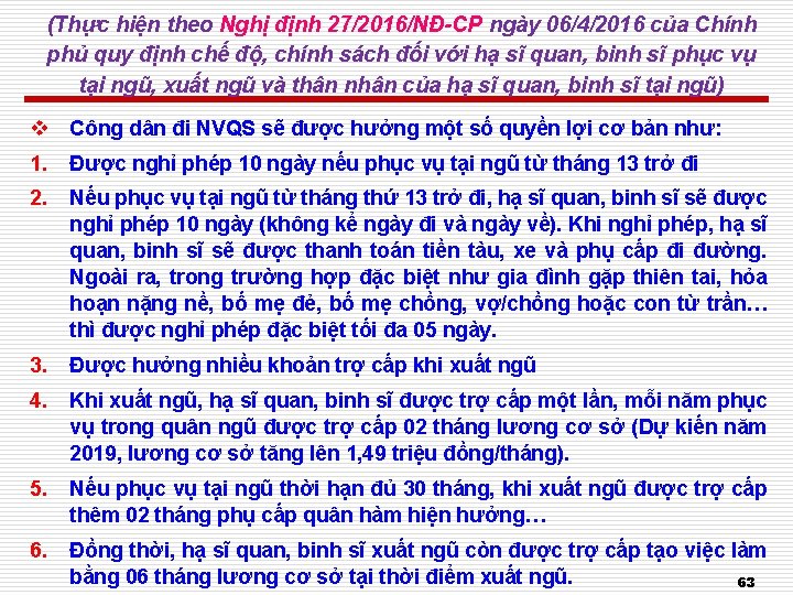 (Thực hiện theo Nghị định 27/2016/NĐ-CP ngày 06/4/2016 của Chính phủ quy định chế