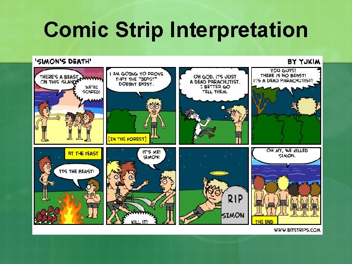 Comic Strip Interpretation 