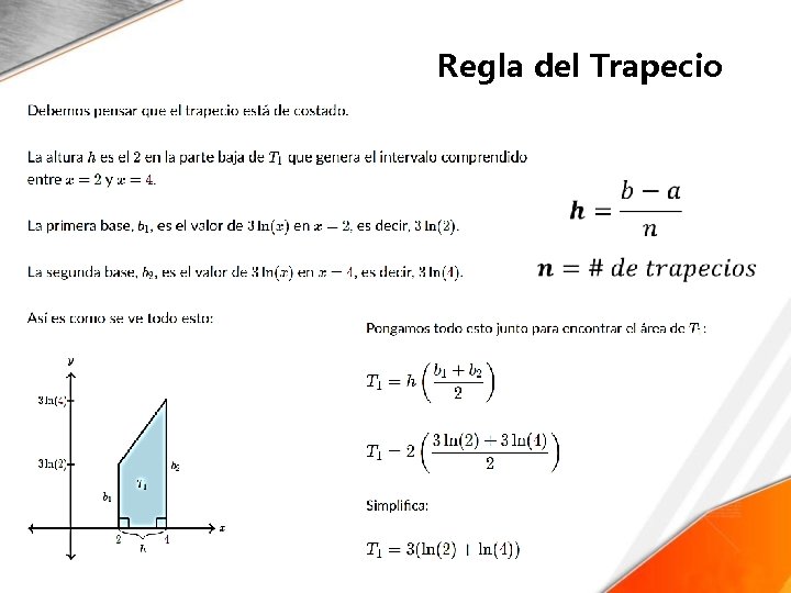 Regla del Trapecio 