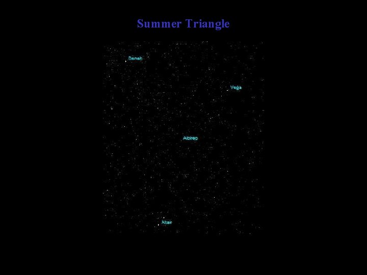 Summer Triangle 