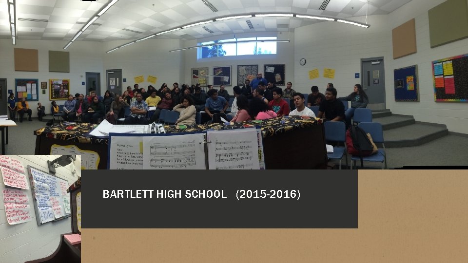 BARTLETT HIGH SCHOOL (2015 -2016) 