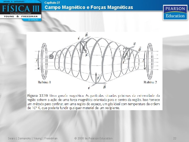 Capítulo 27 Campo Magnético e Forças Magnéticas Sears | Zemansky | Young | Freedman Capítulo 27 Campo Magnético e Forças Magnéticas Sears | Zemansky | Young | Freedman