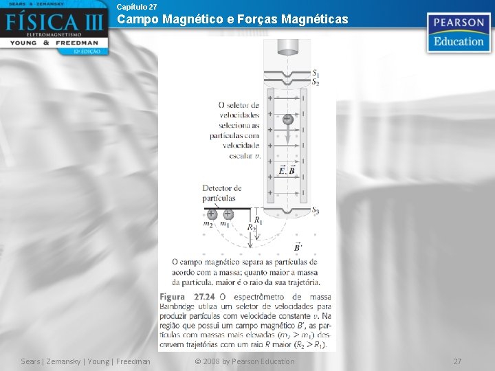 Capítulo 27 Campo Magnético e Forças Magnéticas Sears | Zemansky | Young | Freedman Capítulo 27 Campo Magnético e Forças Magnéticas Sears | Zemansky | Young | Freedman