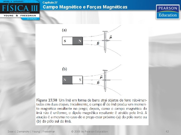 Capítulo 27 Campo Magnético e Forças Magnéticas Sears | Zemansky | Young | Freedman Capítulo 27 Campo Magnético e Forças Magnéticas Sears | Zemansky | Young | Freedman