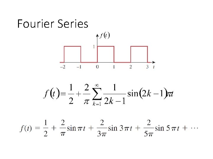 Fourier Series 