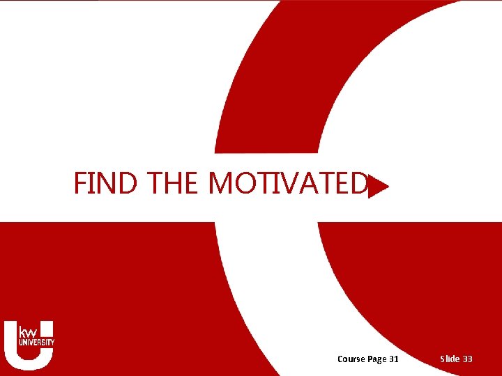FIND THE MOTIVATED SHIFT Tactic 4: Upshifting Your Lead Generation v. 3. 4 Course