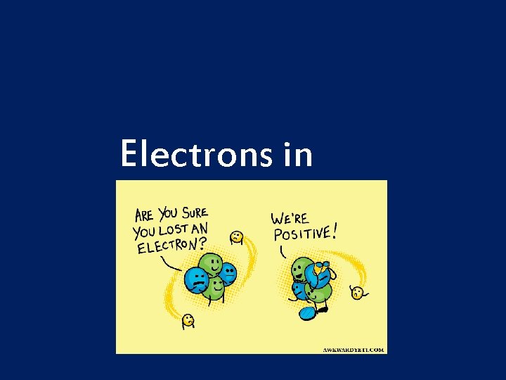 Electrons in Atoms 