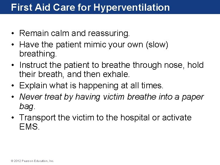 Chapter 17 First Aid For Colleges And Universities