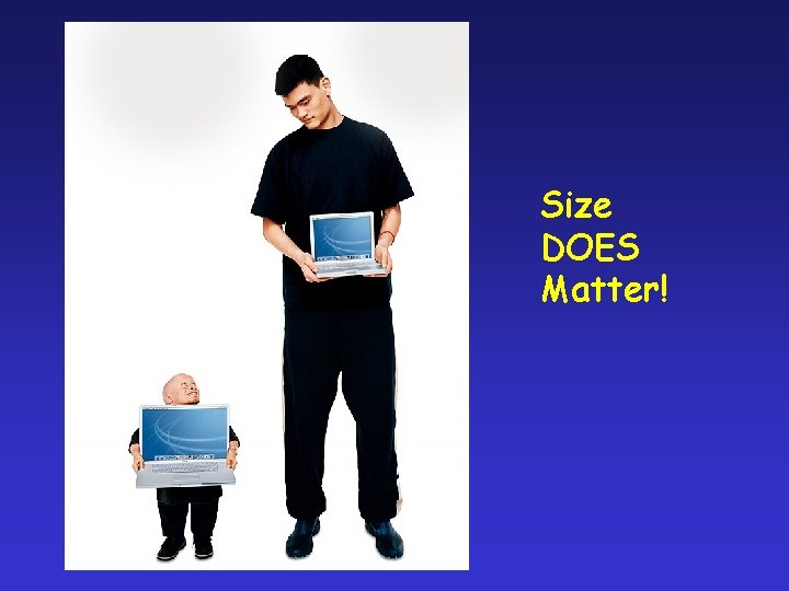 Size DOES Matter! 