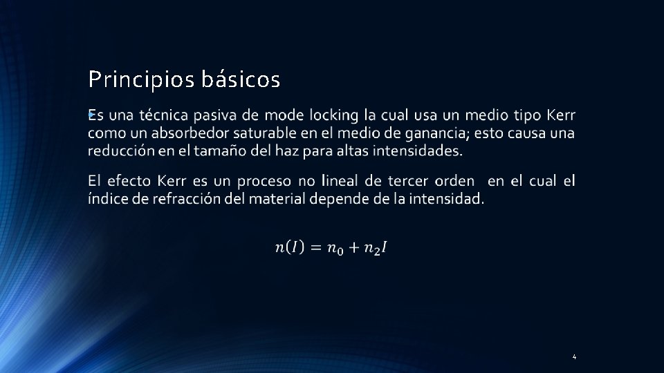 Principios básicos • 4 