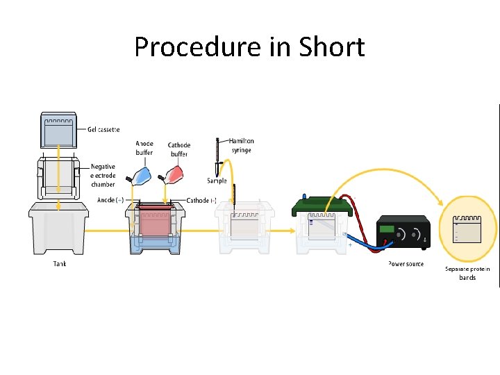 Procedure in Short Load. Ge Equip Place Buffer 