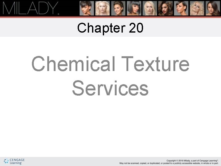 Chapter 20 Chemical Texture Services 