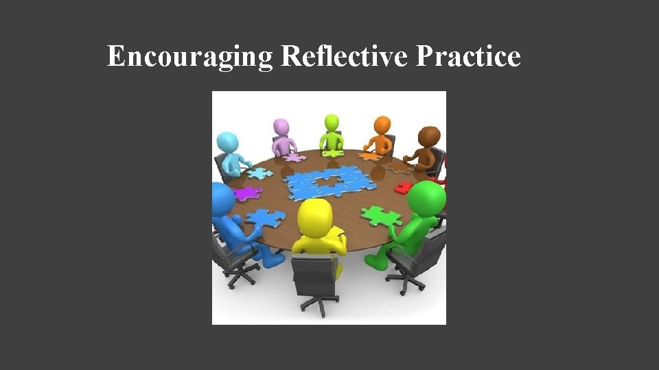 Encouraging Reflective Practice 