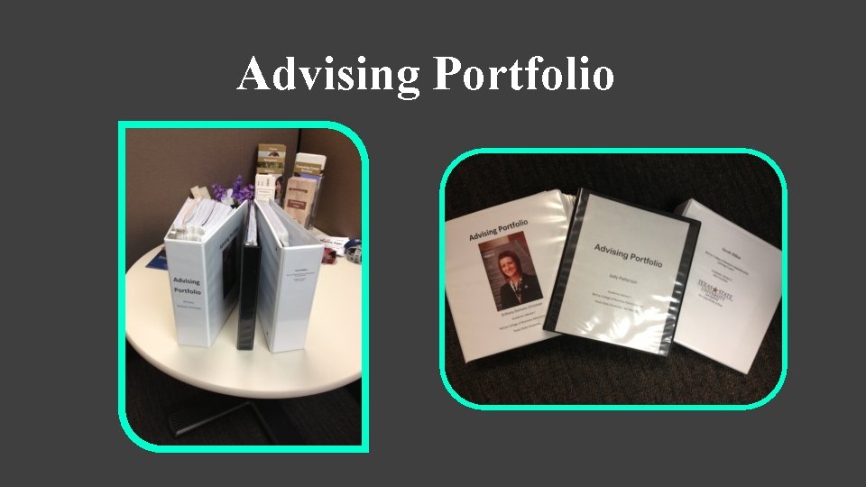 Advising Portfolio 