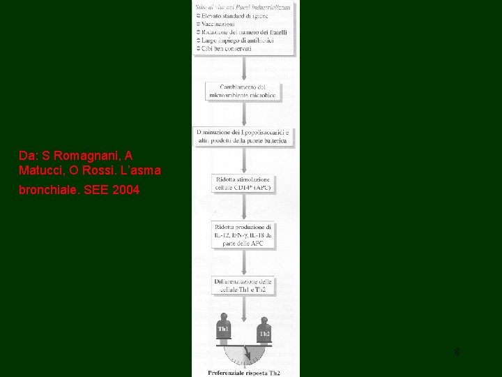 Da: S Romagnani, A Matucci, O Rossi. L’asma bronchiale. SEE 2004 8 