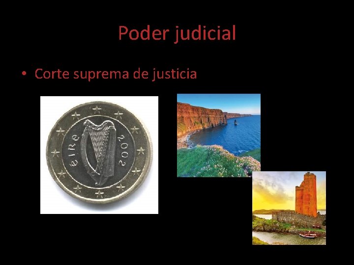 Poder judicial • Corte suprema de justicia 