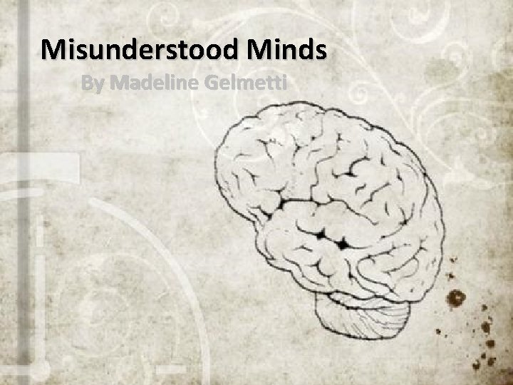 Misunderstood Minds By Madeline Gelmetti 