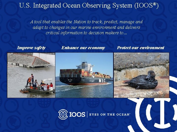 U. S. Integrated Ocean Observing System (IOOS®) A tool that enables the Nation to