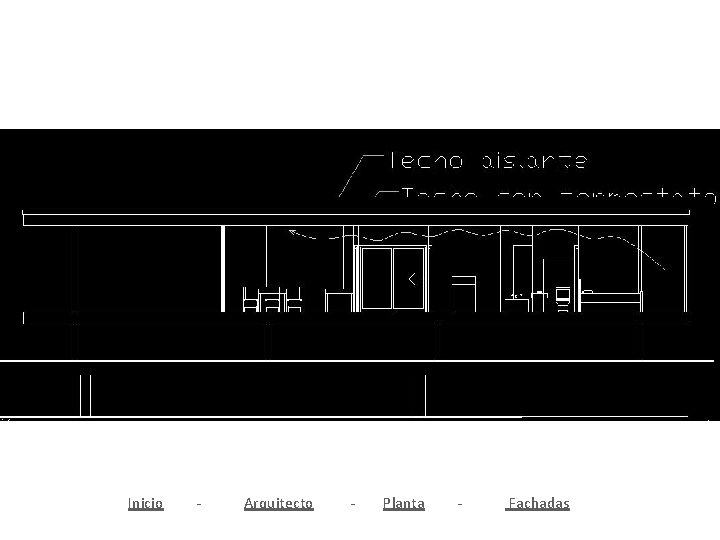 Inicio - Arquitecto - Planta - Fachadas 