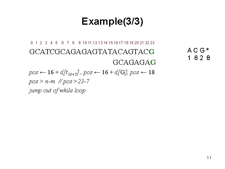 Example(3/3) 0 1 2 3 4 5 6 7 8 9 10 11 12 Example(3/3) 0 1 2 3 4 5 6 7 8 9 10 11 12