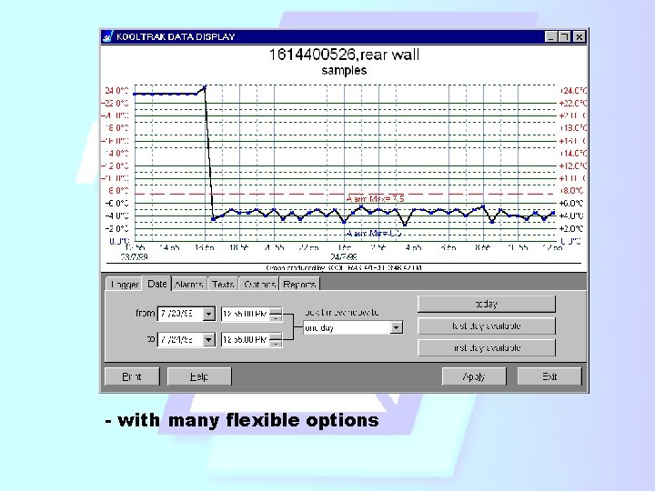 - with many flexible options - with many flexible options