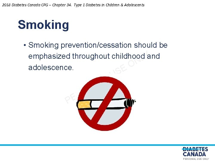 2018 Diabetes Canada CPG – Chapter 34. Type 1 Diabetes in Children & Adolescents