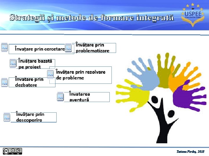 Strategii și metode de formare integrată Tatiana Verdeș, 2018 