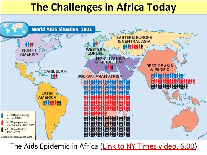 The Challenges in Africa Today The Aids Epidemic in Africa (Link to NY Times