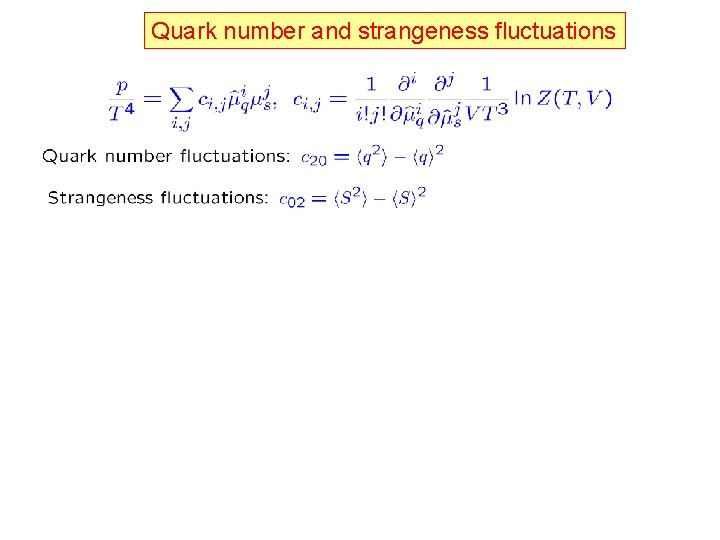 Quark number and strangeness fluctuations 