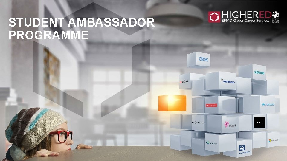 STUDENT AMBASSADOR PROGRAMME 