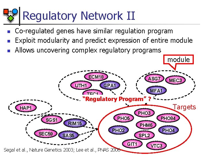 Understanding Gene Regulation From Networks to Mechanisms Daphne