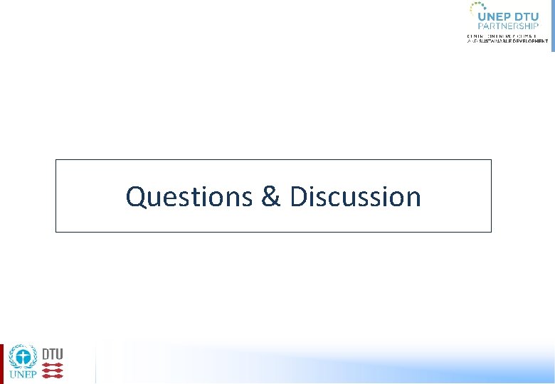 Questions & Discussion 