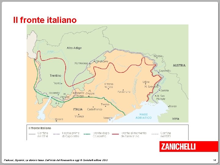 Il fronte italiano Paolucci, Signorini, La storia in tasca. Dall’inizio del Novecento a oggi