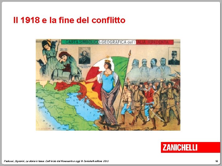 Il 1918 e la fine del conflitto Paolucci, Signorini, La storia in tasca. Dall’inizio