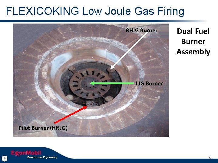 FLEXICOKING Low Joule Gas Firing RHJG Burner Dual Fuel Burner Assembly LJG Burner Pilot