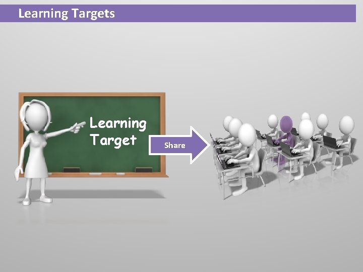 Learning Targets Learning Target Share 