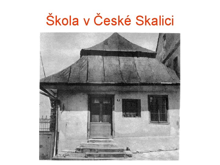 Škola v České Skalici 