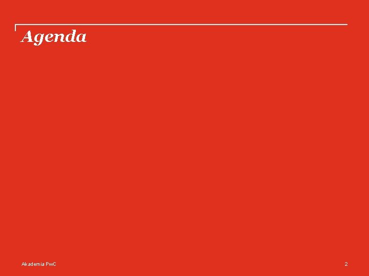 Agenda Akademia Pw. C 2 