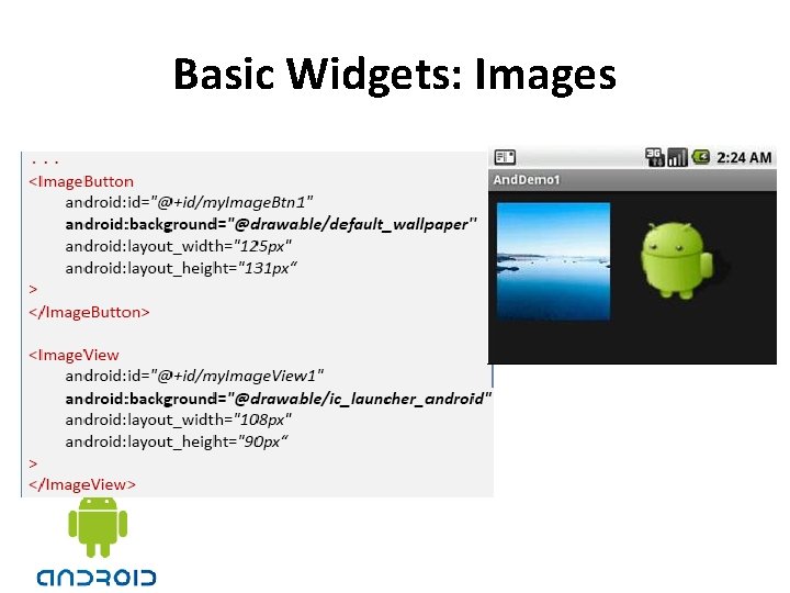 Basic Widgets: Images 