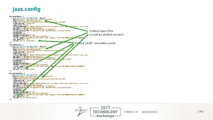 jaas. config Catnet. Net. Id. Auth { org. ldaptive. jaas. Ldap. Login. Module required jaas. config Catnet. Net. Id. Auth { org. ldaptive. jaas. Ldap. Login. Module required