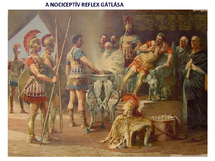 A NOCICEPTÍV REFLEX GÁTLÁSA 