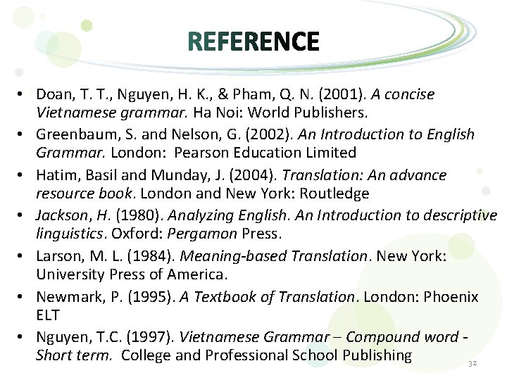  • Doan, T. T. , Nguyen, H. K. , & Pham, Q. N.