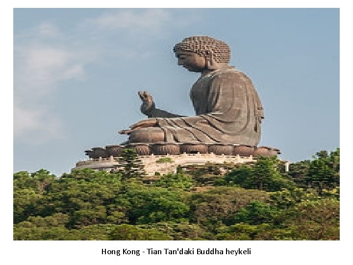 Hong Kong - Tian Tan'daki Buddha heykeli 