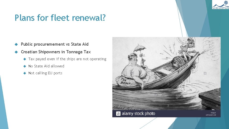 Plans for fleet renewal? Public procuremement vs State Aid Croatian Shipowners in Tonnage Tax