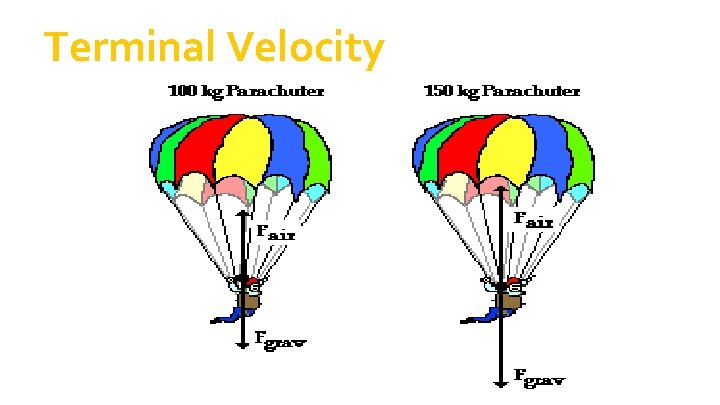 Terminal Velocity Terminal Velocity