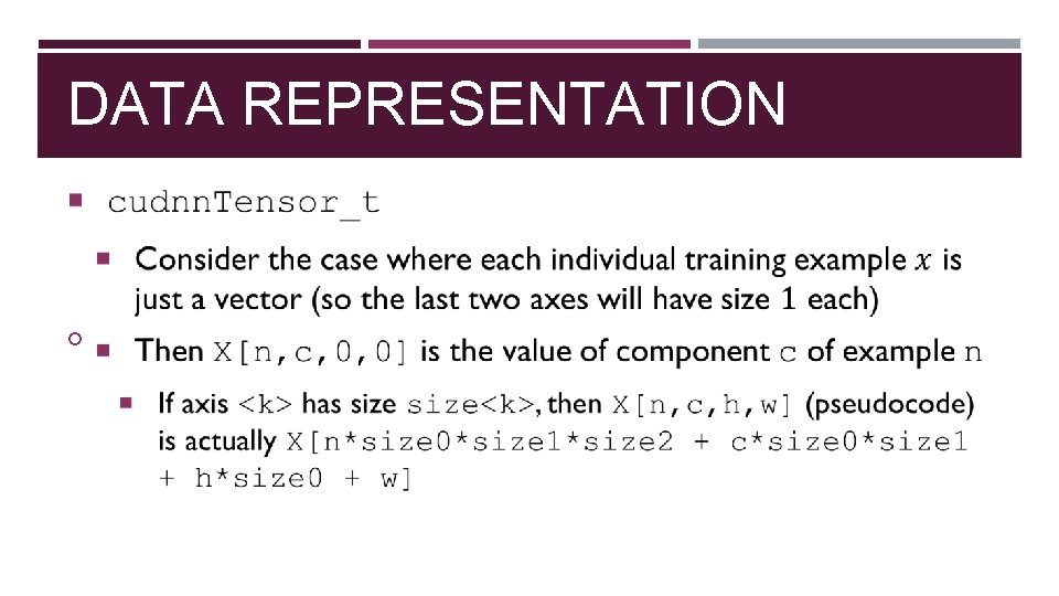 DATA REPRESENTATION 