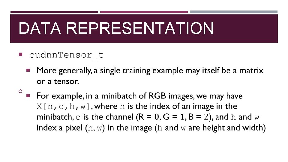DATA REPRESENTATION 